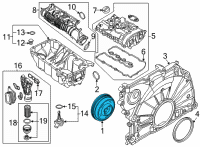 OEM 2021 BMW X2 VIBRATION DAMPER Diagram - 11-23-8-669-098