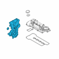 OEM 2015 Hyundai Accent Cover Assembly-Timing Chain Diagram - 21350-2B703