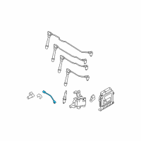 OEM 2010 Kia Soul Sensor-Knock Diagram - 3925023900