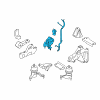 OEM 2012 Toyota Venza Front Mount Diagram - 12360-0P030