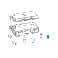 OEM Ram Fuse-M Case Diagram - 68202897AB