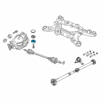 OEM Chrysler 300 Mount-Differential Diagram - 68060181AA