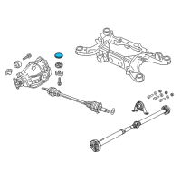 OEM 2013 Chrysler 300 Shield-Dust Shield Diagram - 4578296AA