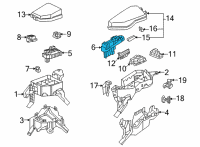 OEM 2021 Toyota Venza Junction Block Diagram - 82610-48050