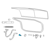 OEM 2015 Dodge Dart Screw-HEXAGON Head Diagram - 6507648AA