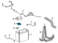 OEM 2019 Toyota Mirai Junction Block Diagram - 82620-30340