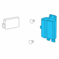 OEM 2015 Chrysler 300 Module-Blind Spot Detection Diagram - 68157152AE