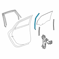 OEM Buick Verano Guide Channel Diagram - 13270602