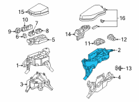 OEM 2022 Lexus NX350 BLOCK ASSY, ENGINE R Diagram - 82740-78030