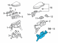 OEM Lexus NX250 COVER, RELAY BLOCK Diagram - 82663-78040