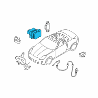 OEM 2005 Nissan 350Z Anti Skid Actuator Assembly Diagram - 47660-CD167