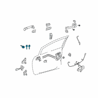 OEM 2014 Scion xD Cylinder & Keys Diagram - 69052-52360