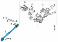 OEM 2022 Kia Niro EV Joint Assembly-STRG Diagram - 56400G5100