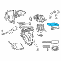 OEM 2021 Ram ProMaster City Filter-Cabin Air Diagram - 68103578AA