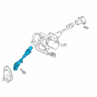 OEM Scion iQ Intermed Shaft Diagram - 45260-74020