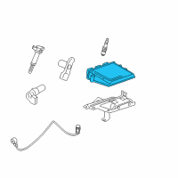 OEM Mercury PCM Diagram - 8E5Z-12A650-SARM