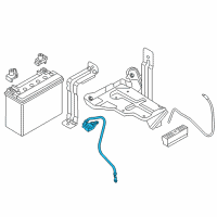 OEM 2019 BMW i3 Battery Negative Cable Diagram - 61-21-6-832-697