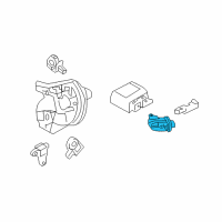 OEM 2018 Ford Police Interceptor Sedan Passenger Discriminating Sensor Diagram - DG1Z-14B056-A