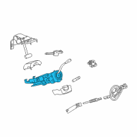 OEM Ram 2500 Column-Steering Diagram - 5057638AC