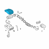 OEM GMC K2500 Cleaner Asm, Air Diagram - 19201265