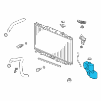 OEM Acura Tank Complete , Reserve Diagram - 19101-R9P-A02