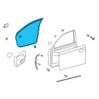 OEM Lexus GS200t WEATHERSTRIP, Front Door Diagram - 67861-30310