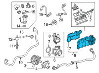 OEM Buick Envision Oil/Air Separator Diagram - 55509901