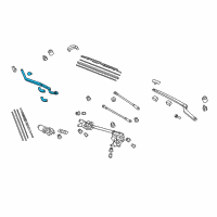 OEM Acura Arm, Windshield Wiper (Passenger Side) Diagram - 76610-SJA-A01