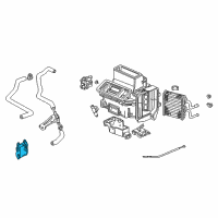 OEM 2002 Acura CL Motor Assembly, Fresh/Recirculating Diagram - 79350-S0K-A01