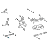 OEM 2018 Chevrolet Camaro Upper Arm Bolt Diagram - 11610908