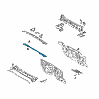 OEM 2021 Toyota Tundra Insulator Diagram - 55787-0C020