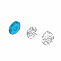 OEM Ford Flywheel Diagram - BR3Z-6477-B