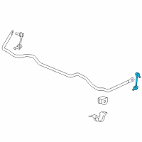 OEM 2010 Acura RL Link, Right Rear Stabilizer Diagram - 52320-SJA-013