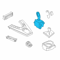 OEM 2015 BMW M5 Gear Selector Switch Diagram - 61-31-7-846-583