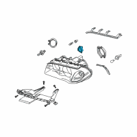 OEM 2009 BMW X3 Repair Kit, Hvac Servomotor Diagram - 63-12-3-448-961