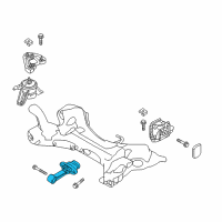 OEM Hyundai Sonata Bracket Assembly-Roll Rod Diagram - 21950-E6200