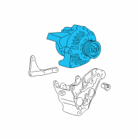 OEM 1994 GMC Sonoma GENERATOR(Remanufacture) Diagram - 10463632