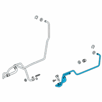 OEM 2021 Chevrolet Blazer Hose & Tube Assembly Diagram - 84917317