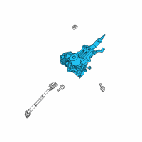 OEM 2011 Hyundai Sonata Column Assembly-Upper Diagram - 56310-3Q200