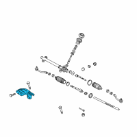 OEM Hyundai Heat Protector Assembly-Power STEE Diagram - 57280-3X000