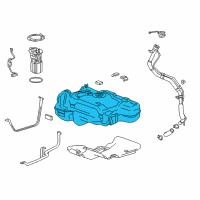 OEM 2021 Buick Encore Fuel Tank Diagram - 42338234