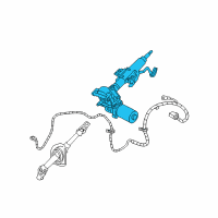 OEM Chevrolet Equinox Column Kit, Steering Diagram - 19178903