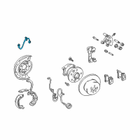 OEM 2005 Toyota Avalon Brake Hose Diagram - 90080-94126