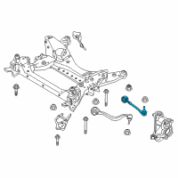 OEM 2018 BMW X3 Left Wishbone Diagram - 31-10-6-870-971