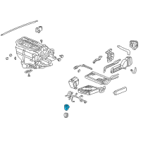 OEM Honda Civic Valve Assembly, Expansion Diagram - 80220-SNA-A01