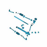 OEM Kia Rio Gear Assembly-Steering Diagram - 565001G000