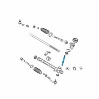 OEM 2009 Kia Rio PINION Assembly-Steering Diagram - 565111G000