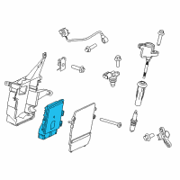 OEM 2017 Ford Escape PCM Diagram - GV6Z-12A650-CBNP