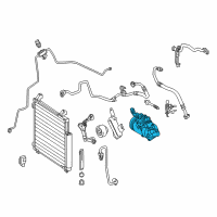 OEM 2012 Scion iQ Compressor Assembly Diagram - 88320-74060