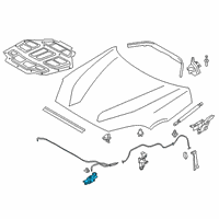 OEM Toyota GR Supra Lock Diagram - 53510-WAA01